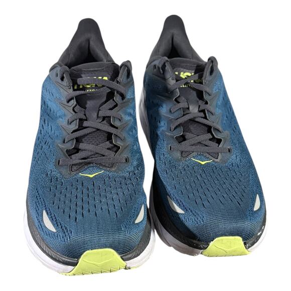 Hoka One One Clifton 8 Men’s Size 12.5 Navy Running Shoes 1133893 Lightweight - Picture 3 of 8